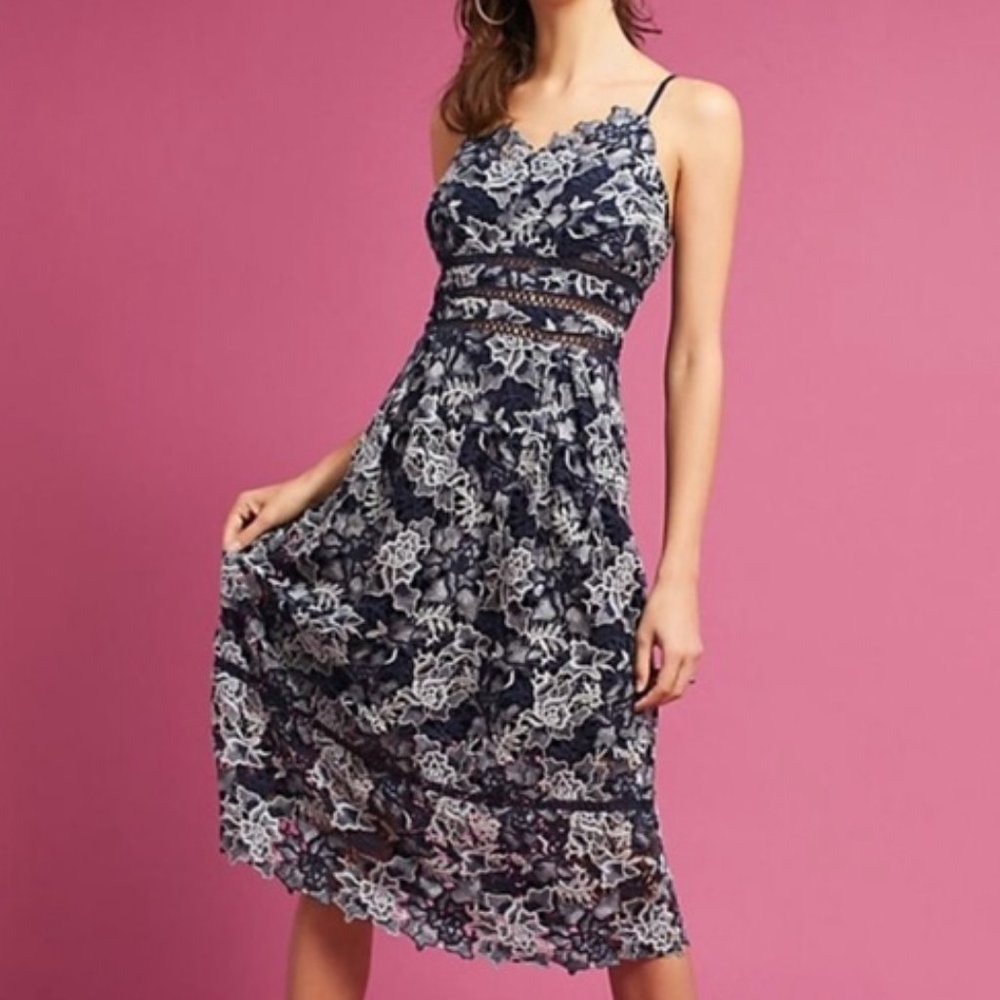 Anthropologie Eri + Ali Floral Lace Troye …